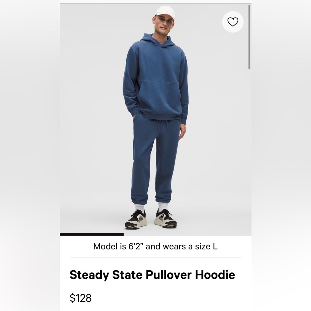 Lululemon Steady State Pullover Hoodie